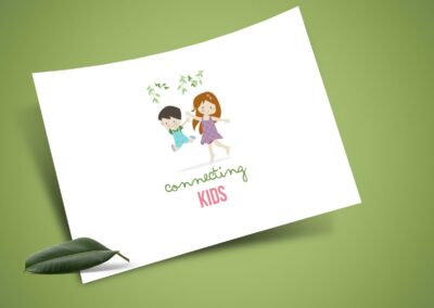 Connecting Kids Psychology Logo & Web Design