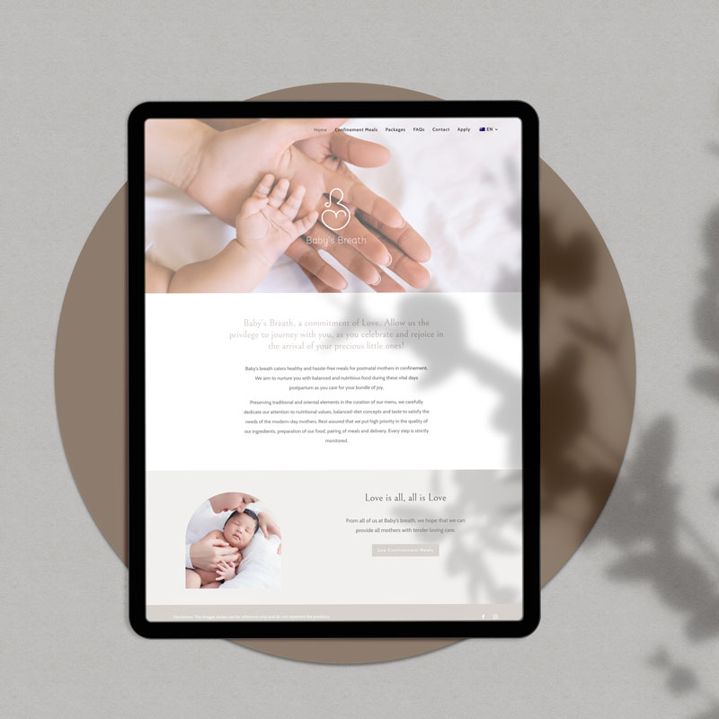 Birthing Instincts HypnoBirthing Logo & Website Design | Lollipop Creative Studio